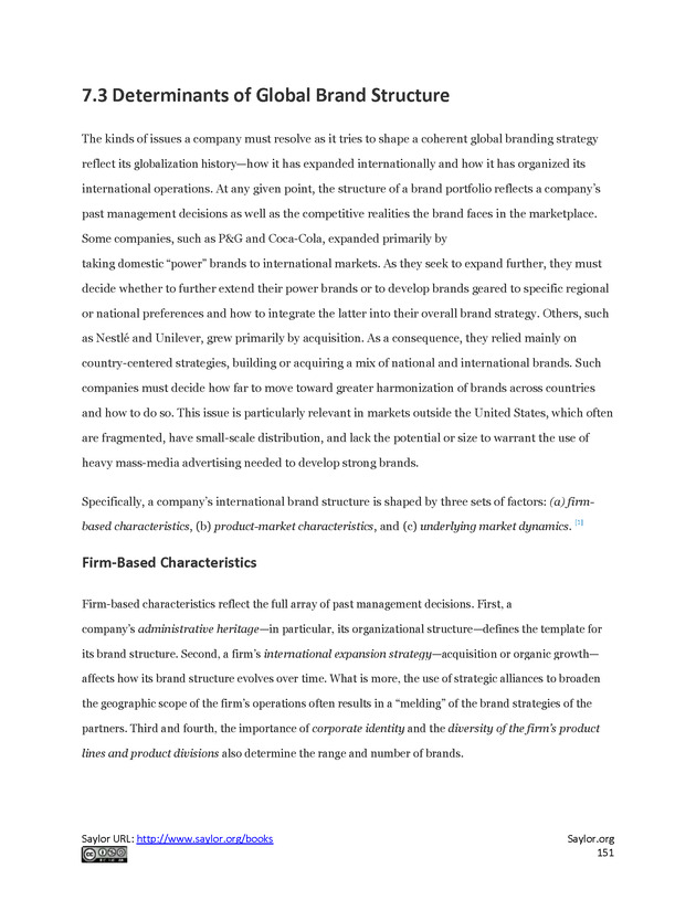 Fundamentals of Global Strategy - Page 151